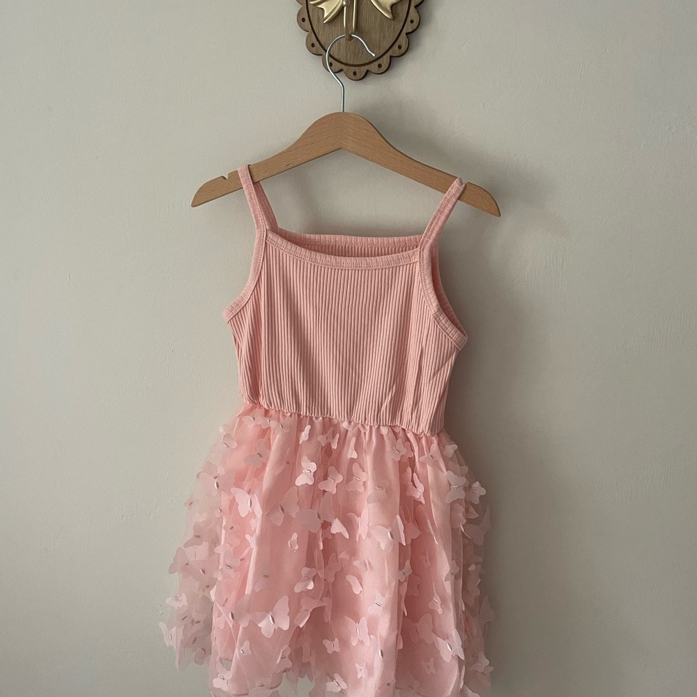 Source Unknown Pink Kids Dress